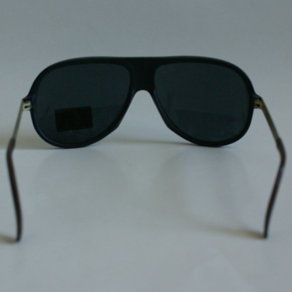 NWT TruVintage "Turbo" logo combo frame sports Navigator herrera II sunglasses - Picture 4 of 5